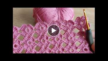 Super easy knitting - Tığ işi cok güzel örgü yelek bluz etol şal modeli