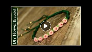 Handmade Flower Bracelet Ideas