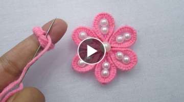 Super Easy Flower Embroidery Trick