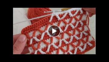 Amazing Easy 3D Crochet Knitting Pattern