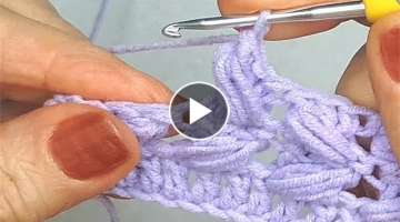 Crochet: How to Crochet the Braided Puff Stitch.