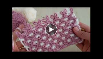 Super Easy Reversible Crochet Pattern Knitting