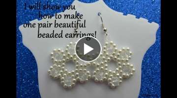 Beaded earrings 