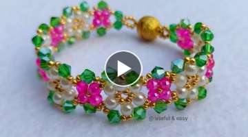 Flower Garden / How To Make A Bracelet