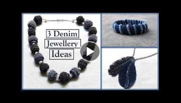 3 Old Jeans Recycled Jewelry Ideas