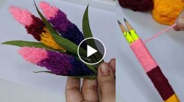 Very Easy Hand Embroidery flower design idea