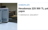 İçeriden bilgi aldım dedi